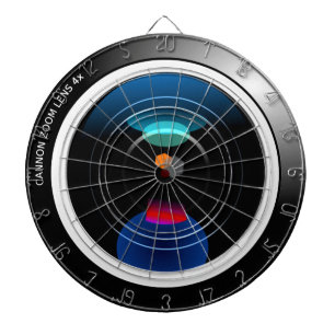 Camera Lens Dartboard