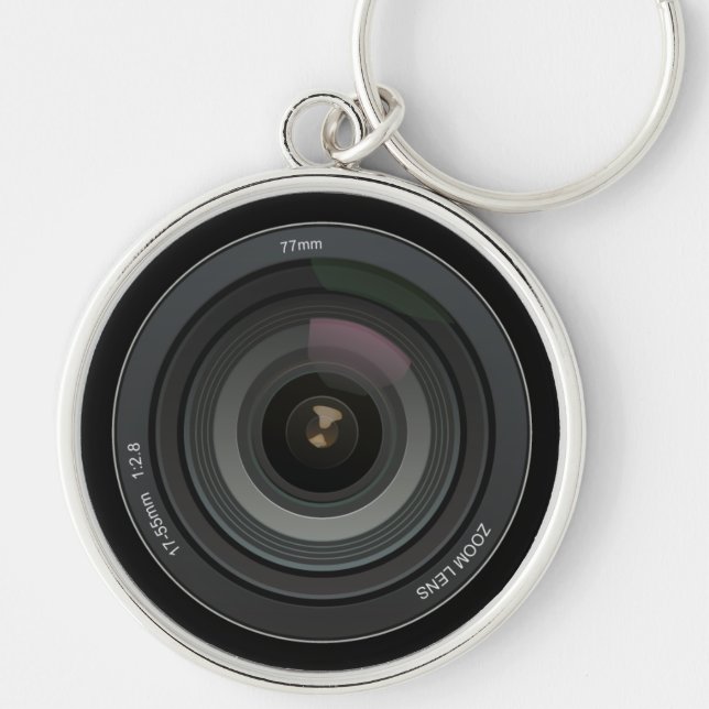 Camera Lens Keychain (Front)