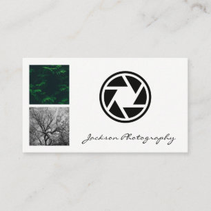 Camera Lens   Outdoor Natural Photography Business Card