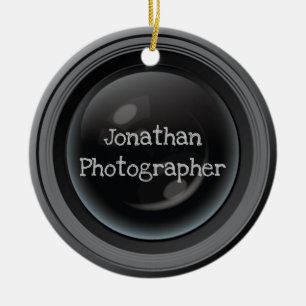 Camera Lens Photography Design Ornament