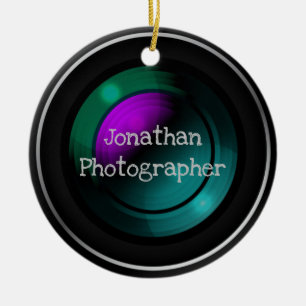 Camera Lens Photography Design Ornament