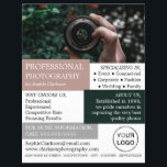 Camera Lens, Photography, Photographer Hire Flyer<br><div class="desc">Camera Lens,  Photography,  Photographer Hire Advertising Flyers By The Business Card Store.</div>
