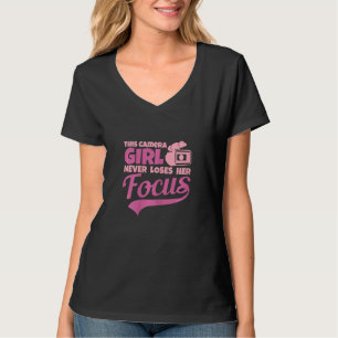 Camera Operator Girl T-Shirt
