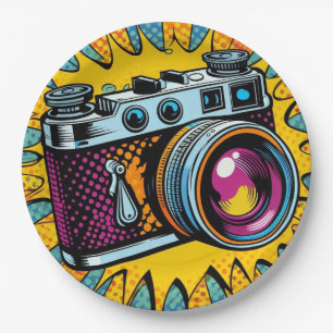 Camera paper plates! plate