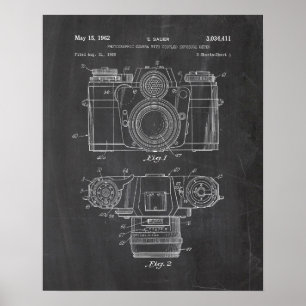 Camera Patent Poster