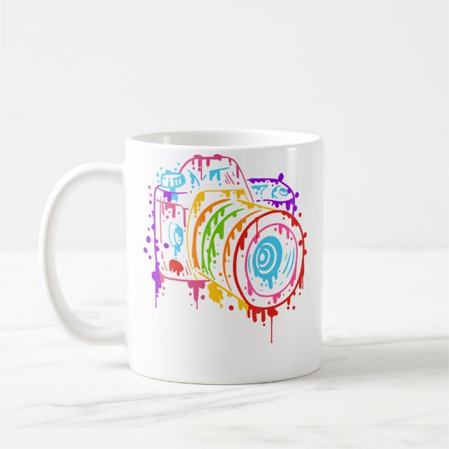 Camera Photograph Photography Making Pictures Art  Coffee Mug (Left)