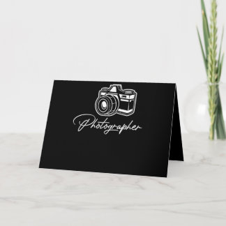 Camera Photographer Lens Cameraman Focus Photograp Card