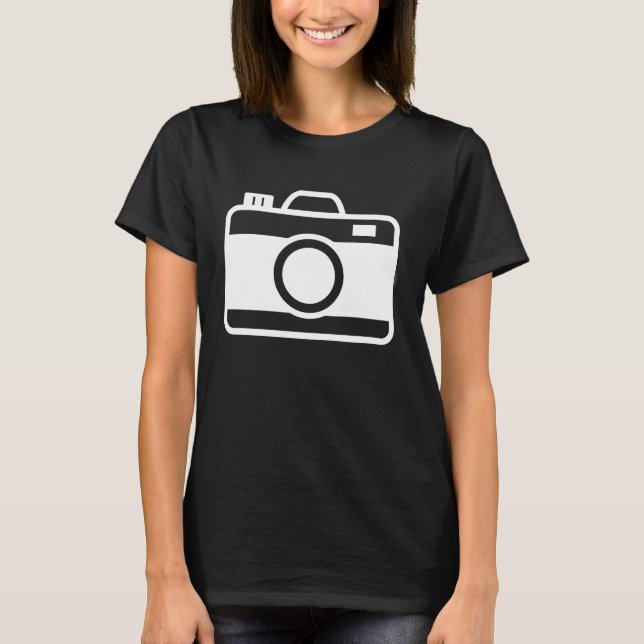 Camera Photographer T-Shirt (Front)