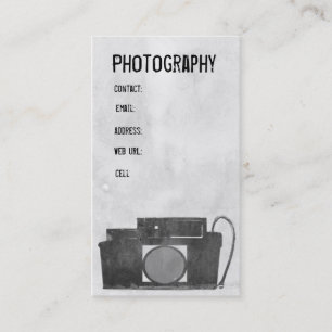 Camera Photography Business Card