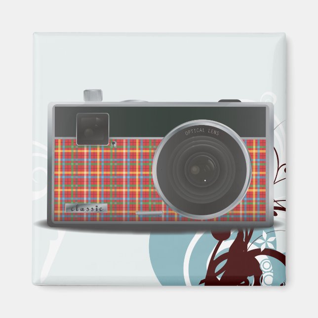 Camera Picnic Magnet (Front)