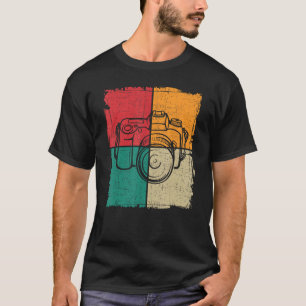 Camera Retro Vintage 70s 80s Style T-Shirt