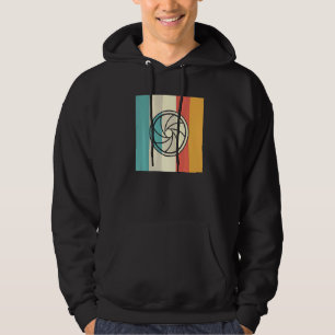 Camera Shutter Lens Retro Design Photography Hoodie