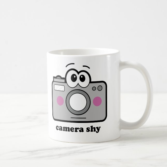 Camera Shy Coffee Mug (Right)