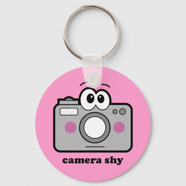 Camera Shy Key Ring (Front)