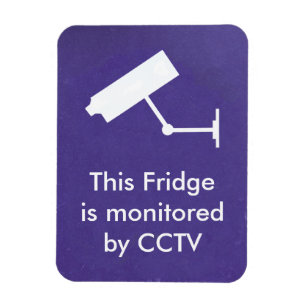 Camera Surveillance CCTV Roomate Refrigerator Magnet