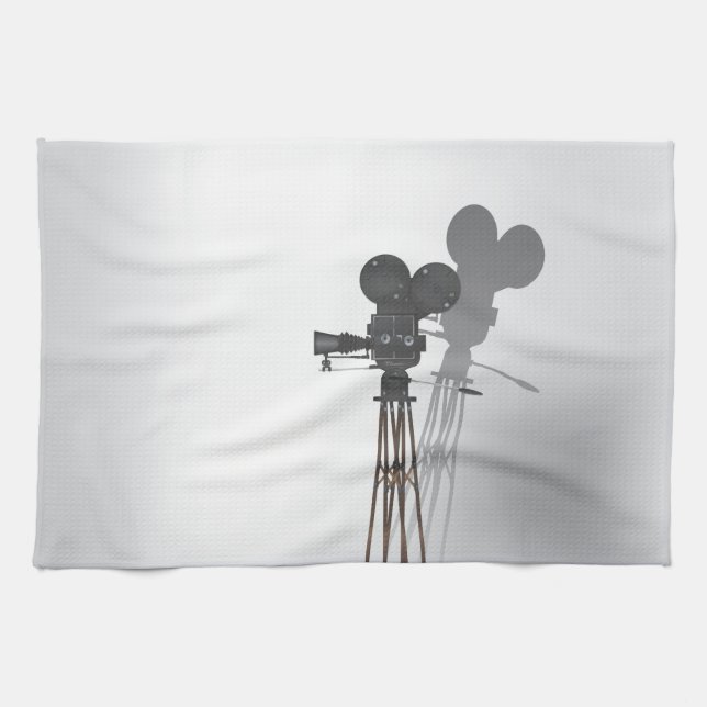 Camera Tea Towel (Horizontal)