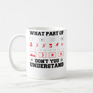 Camera What Part Of Don'T You Unders... Photograph Coffee Mug