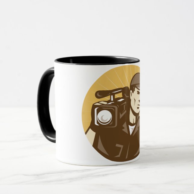 Cameraman Mug (Front Left)
