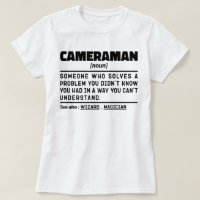 Cameraman Noun Cool Camera Photography Lover Fuuny