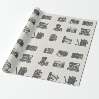 Cameras Vintage Photography Wrapping Paper