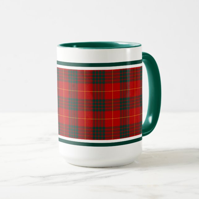 Cameron Clan Tartan Mug (Front Right)