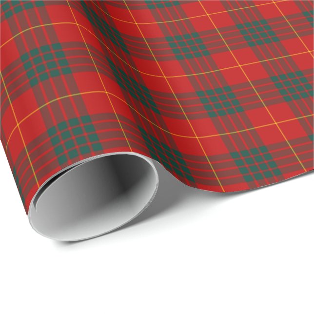 Cameron Clan Tartan Wrapping Paper (Roll Corner)