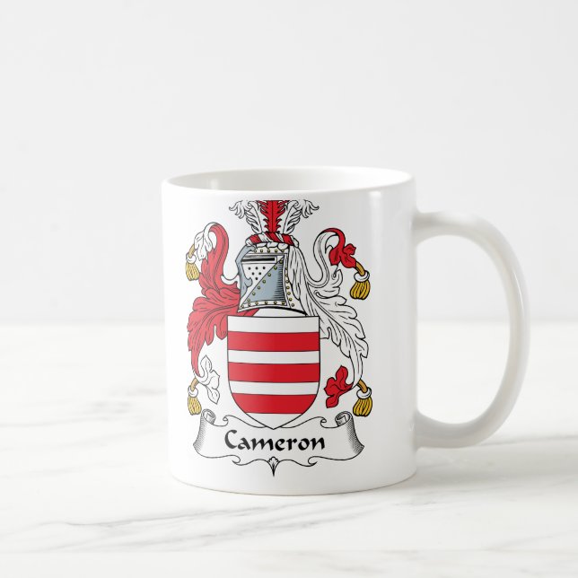 Cameron Family Crest Coffee Mug (Right)