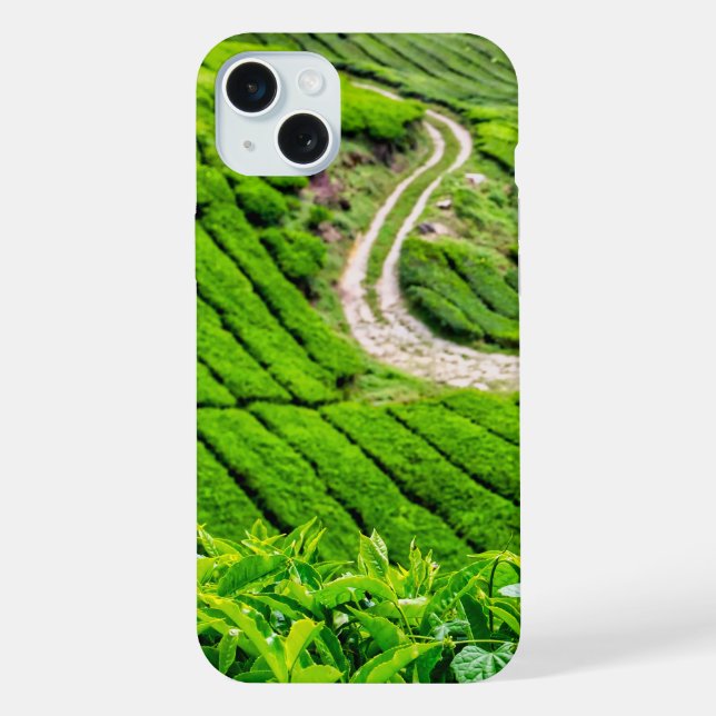 Cameron Highlands Tea Plantation iPhone Case (Back)