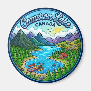 Cameron Lake, British Columbia, Canada Canada Magnet