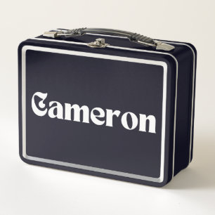 Cameron Metal Lunch Box
