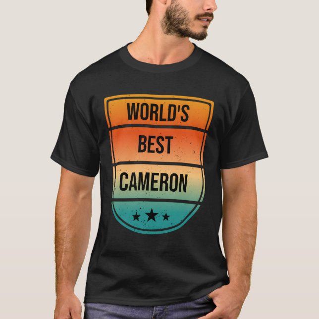 Cameron Name T-Shirt (Front)