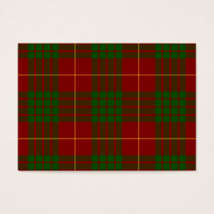 Cameron tartan red green plaid