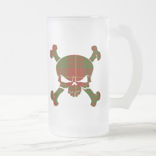 Cameron Tartan Skull No Banner Mug (Right)
