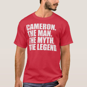 CameronCameron Name Cameron given name T-Shirt