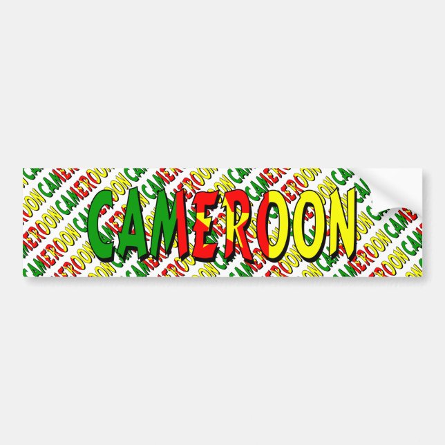 Cameroon Bumper Sticker (Front)