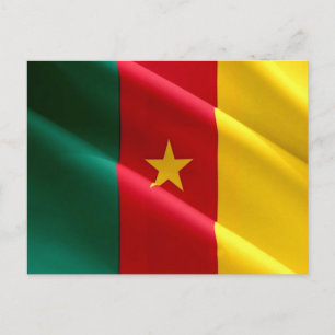 Cameroon - Cameroonian Flag - Postcard