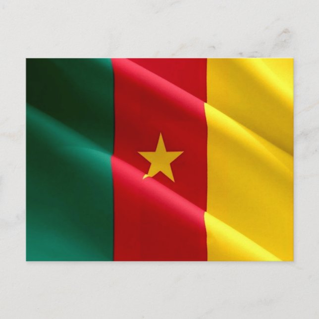 Cameroon - Cameroonian Flag - Postcard (Front)