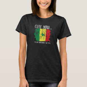 Cameroon Cameroonian Flag Proud Cute Now Until Mel T-Shirt