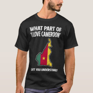 Cameroon Cameroonian Roots Heritage Proud Cameroon T-Shirt