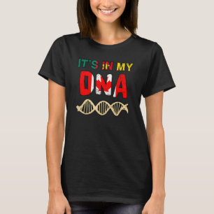Cameroon Cameroonian UK Canada Canadian Flag Hand T-Shirt