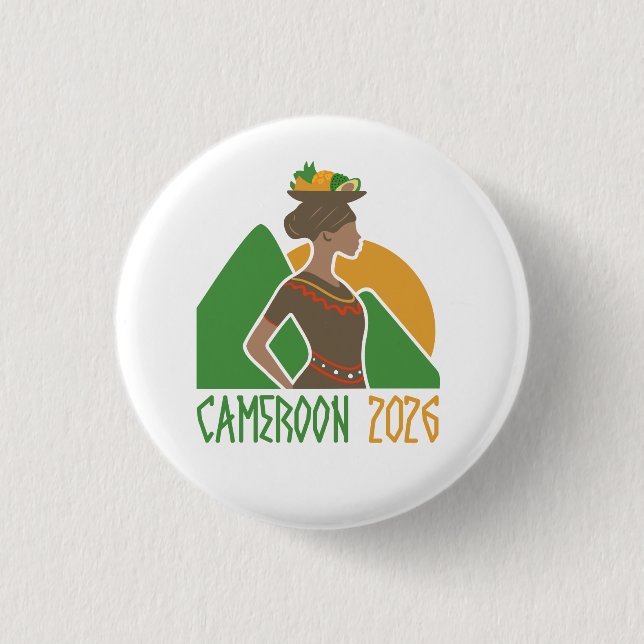Cameroon Douala 2026 International Convention Pin (Front)
