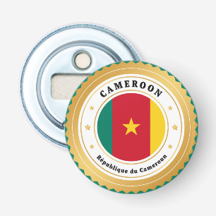 Cameroon Flag Bottle Opener
