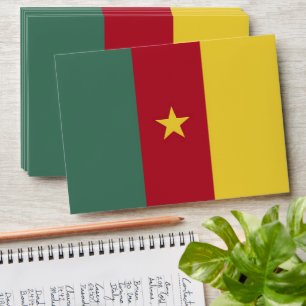 Cameroon flag envelope