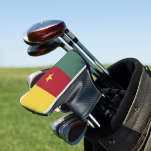 Cameroon flag golf head cover