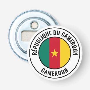 Cameroon Flag Gorgeous Patriotic Bottle Opener