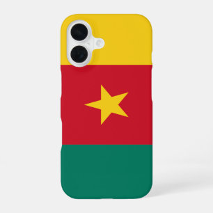 Cameroon Flag iPhone 16 Case