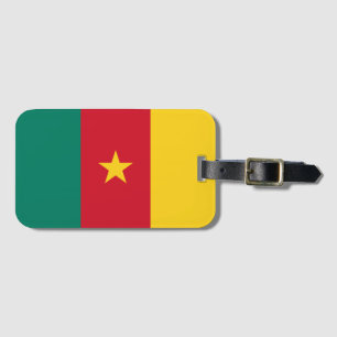 Cameroon flag Luggage Tag