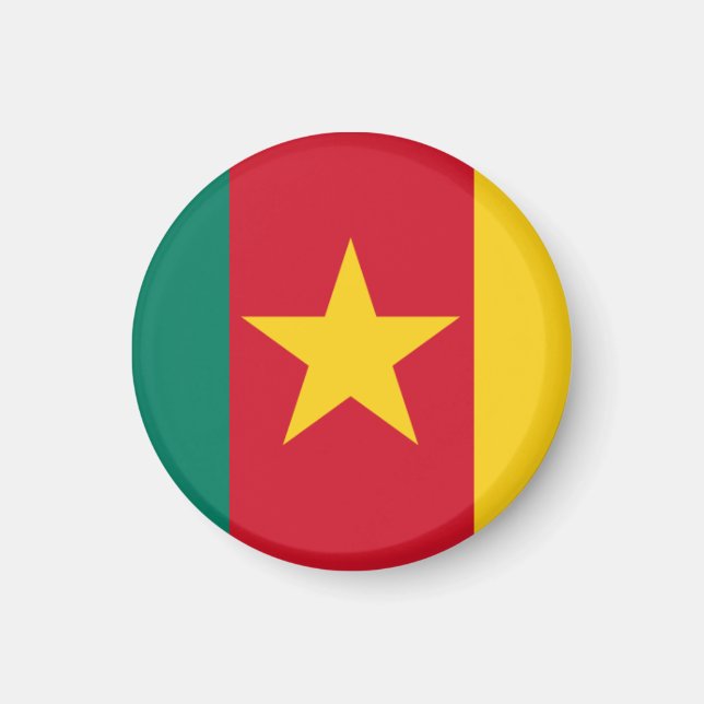 Cameroon Flag Magnet (Front)