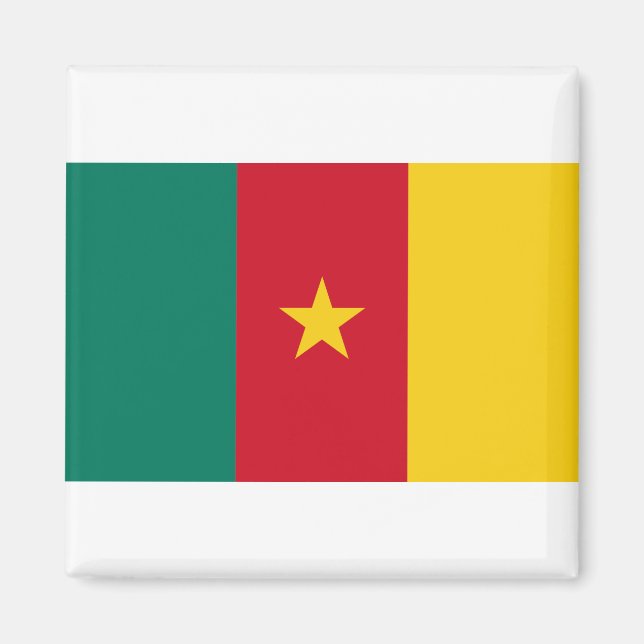 Cameroon Flag Magnet (Front)