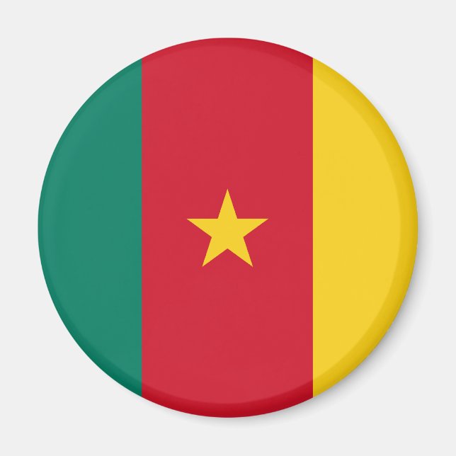 Cameroon Flag Magnet (Front)